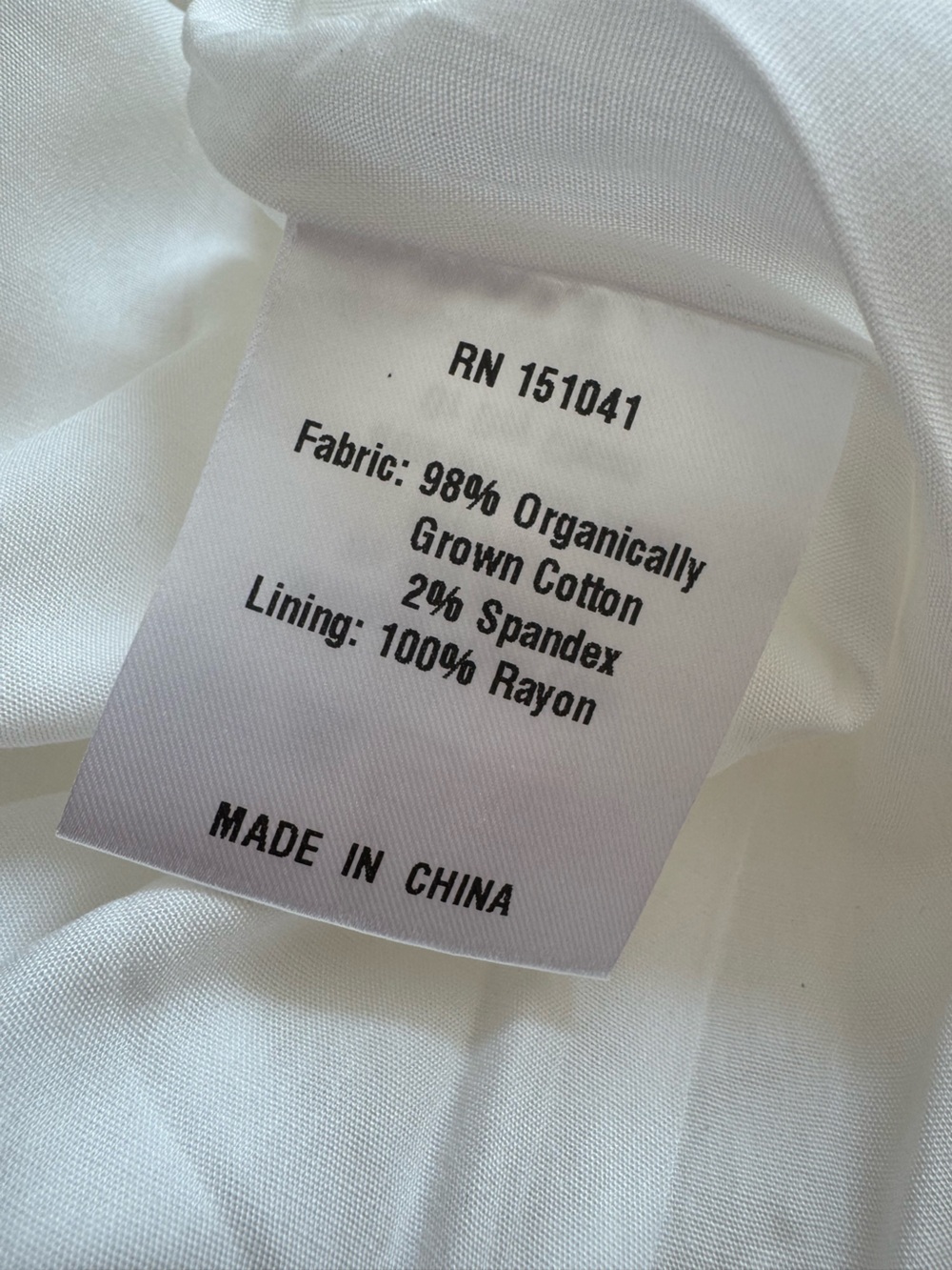 CAARA Astrid Organic Cotton Maxi Skirt White M - Picture 11 of 12